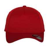 Fitted Baseball Cap - Red - S/M