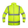 Hi-Vis Fleece Jacket "Bergen" - Yellow - 4XL