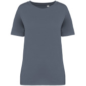Afgewassen dames  T-shirt - 165 gr/m2 Washed Mineral Grey XS