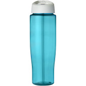 H2O Active® Tempo 700 ml sportfles met fliptuitdeksel - Aqua blauw/Wit
