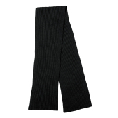 Impact AWARE™ Polylana® gebreide sjaal 180x25cm, zwart