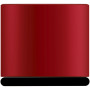 SCX.design S26 speaker 3W voorzien van ring met oplichtend logo - Mid red/Zwart