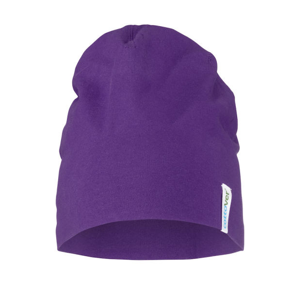 Beanie Purple (GOTS)