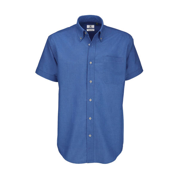 Oxford SSL/men Shirt - Blue Chip