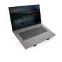 Terra RCS gerecycled aluminium laptop/tablet stand, grijs