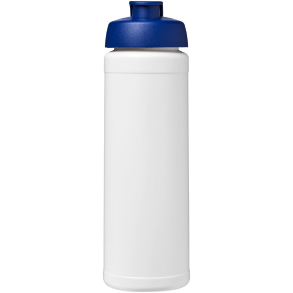 Baseline® Plus 750 ml flip lid sport bottle - White/Blue