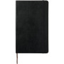 Moleskine Classic L soft cover notebook - plain - Solid black