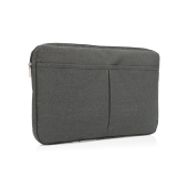 PVC vrije laptop hoes 15”, grijs