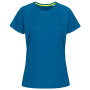 Stedman T-shirt Raglan Mesh Active-Dry SS for her 7686c king blue L