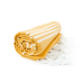 Hamam Sultan Towel - Gold Yellow/White