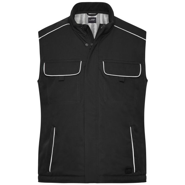 Workwear Softshell Padded Vest - SOLID -