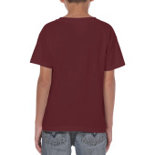 Gildan T-shirt Heavy Cotton SS for kids 7644 maroon L