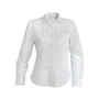 Dames non-iron blouse lange mouwen White 3XL
