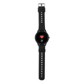 Swiss Peak RCS gerecycled TPU smart watch, zwart