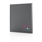 Deluxe notitieboek 210x240 mm, grijs