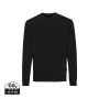 Iqoniq Zion gerecycled katoen sweater, zwart (M)