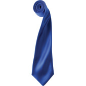 'Colours' Satin Tie Royal Blue One Size