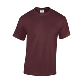 Heavy Cotton Adult T-Shirt - Maroon - 2XL