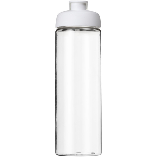 H2O Active® Vibe 850 ml sportfles met kanteldeksel - Transparant/Wit