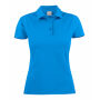 Printer Surf Light Polo Lady Oceanblue XXL