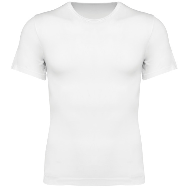 Ecologisch tweede huid heren-T-shirt met korte mouwen White XXL/3XL