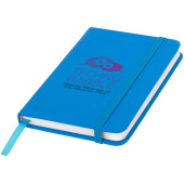 Spectrum inbunden anteckningsbok A6 - Ljusblå