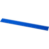 Refari liniaal van 30 cm van gerecycled plastic - Blauw