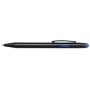Aluminium ballpoint pen BLACK BEAUTY black, blue