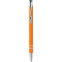Corky ballpoint pen with rubber-coated exterior - Orange