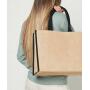 Jute and Canvas Shopper, Natural/Natural, ONE, Brand Lab