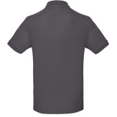 Men's organic polo shirt Dark Grey L