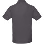 Men's organic polo shirt Dark Grey L