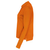 Cottover Gots Pique Long Sleeve Lady orange XS