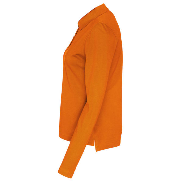 Cottover Gots Pique Long Sleeve Lady orange XS