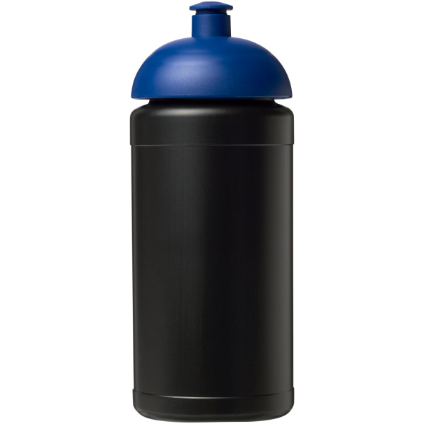 Baseline® Plus 500 ml dome lid sport bottle - Solid black/Blue