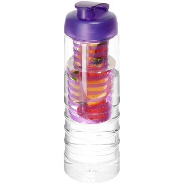 Infuser bottle H2O Active Treble 750 ml flip