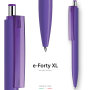 Ballpoint Pen e-Forty XL Solid Purple