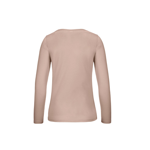 #E150 Ladies' T-shirt long sleeves Millennial Pink M