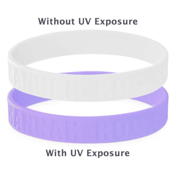 UV-siliconen armband