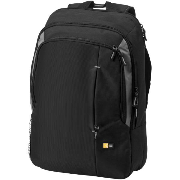 Case Logic Reso 17" laptop backpack 25L - Solid black/Grey