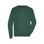 Men's V-Neck Pullover - forest-green - XXL