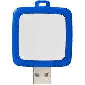 Rotating square USB - Blauw/Wit - 8GB