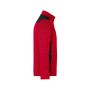 Men's Knitted Workwear Fleece Jacket - STRONG - - red-melange/black - 6XL
