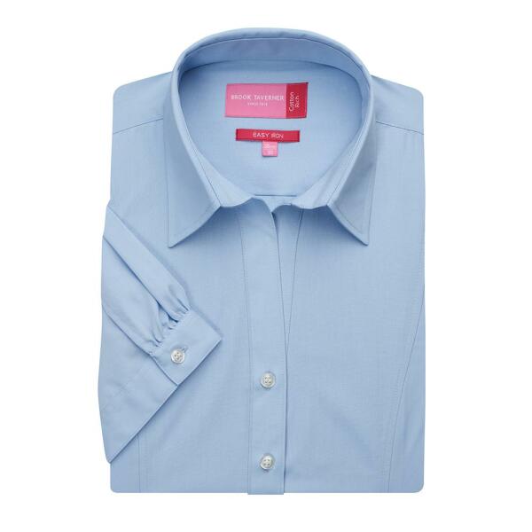 Ladies Paduli Short Sleeve Poplin Shirt