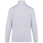 Sweater met ritshals Ash Heather S