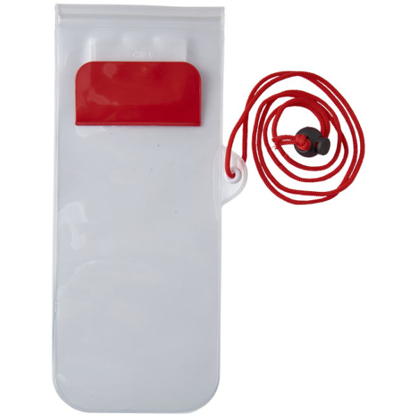 Mambo waterbestendig opslagetui voor smartphone - Rood