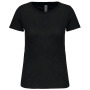 Dames-t-shirt BIO150IC ronde hals Black XS