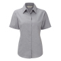 Ladies' Classic Oxford Shirt - Silver - 6XL (52)