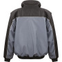 Heavy Duty Removable Sleeve Jacket Grey / Black 3XL