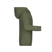 Children's Zip Hoody - olive - XS